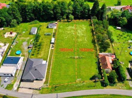 Prodej - pozemek pro bydlení, 1 833 m²