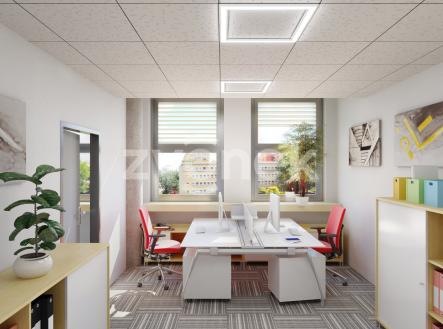 8-t1920 | Pronájem - kanceláře, 36 m²