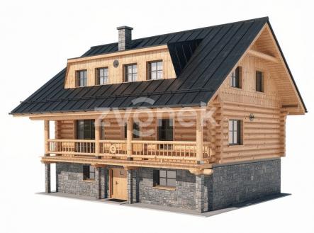 návrh chaty dle projektu | Prodej - chata/rekreační objekt, 160 m²