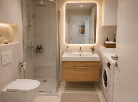 koupelna s toaletou | Prodej bytu, 2+kk, 62 m²