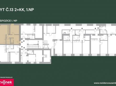 c13 | Prodej bytu, 2+kk, 75 m²