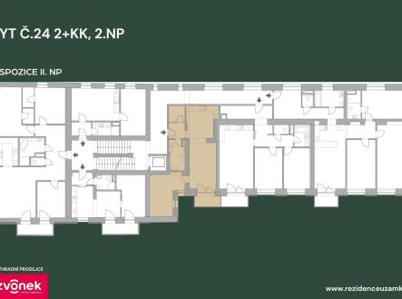 c24 | Prodej bytu, 2+kk, 60 m²