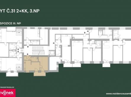 c31 | Prodej bytu, 2+kk, 45 m²