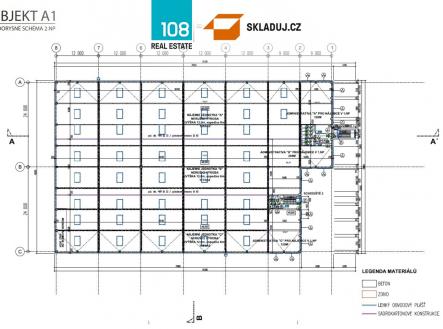 Industrial park Prague, pronájem skladových prostor | Pronájem - komerční objekt, sklad, 1 300 m²