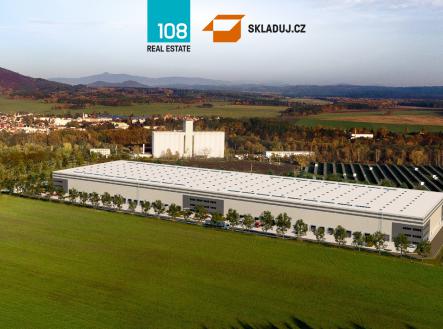 Průmyslový areál Mimoň, pronájem skladových prostor | Pronájem - komerční objekt, sklad, 15 000 m²