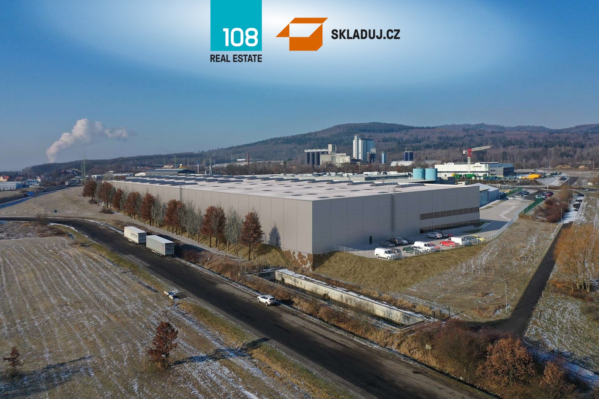 Industrial park Chomutov, pronájem skladových prostor