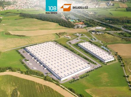 Průmyslový areál Zdice, pronájem skladových prostor | Pronájem - komerční objekt, sklad, 12 000 m²