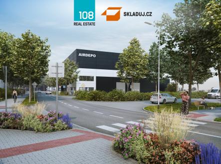 Průmyslový areál Tuchoměřice, pronájem skladových prostor | Pronájem - komerční objekt, sklad, 3 500 m²