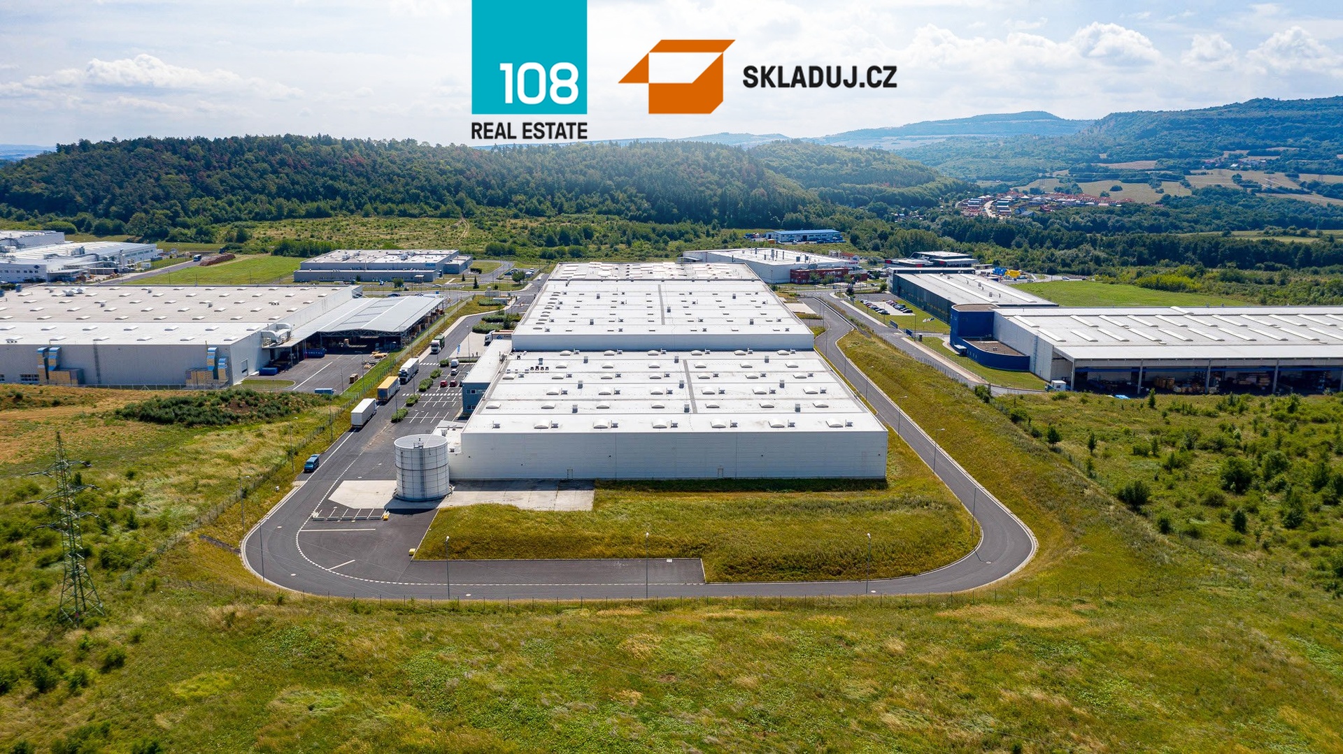 Industrial park Kadaň, pronájem skladových prostor