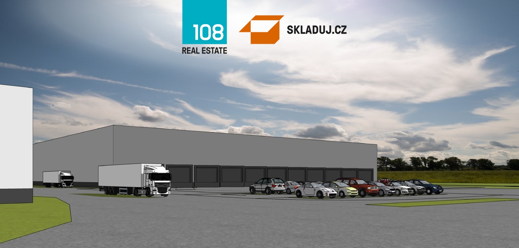 Industrial park Kožichovice, pronájem skladových prostor