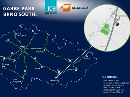 Průmyslový areál Pohořelice, pronájem skladových prostor | Pronájem - komerční objekt, sklad, 11 000 m²