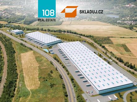Průmyslový areál Jirkov, pronájem skladových prostor | Pronájem - komerční objekt, sklad, 10 000 m²