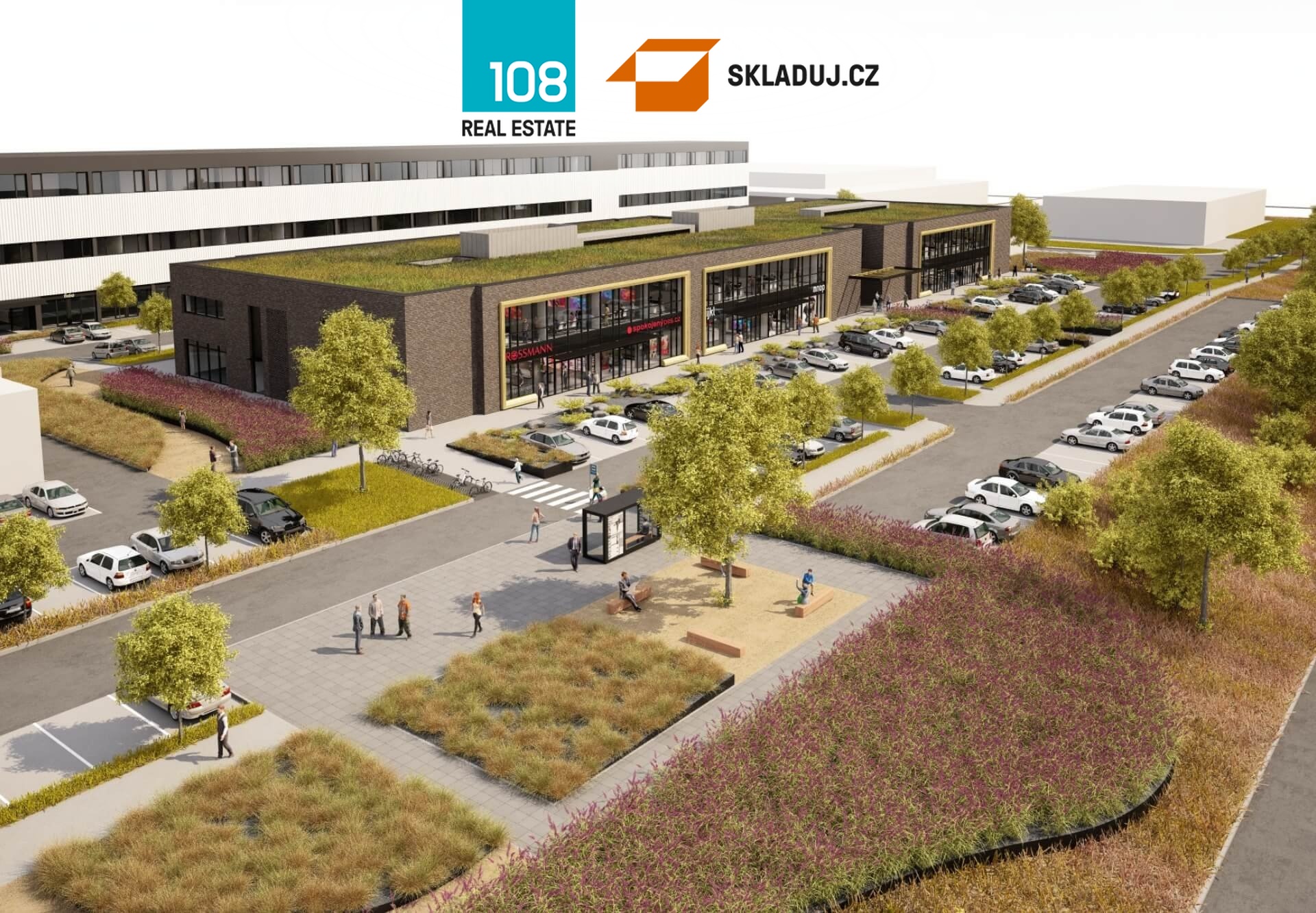 Industrial park Říčany u Prahy, pronájem skladových prostor