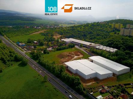 Průmyslový areál Bílina, pronájem skladových prostor | Pronájem - komerční objekt, sklad, 3 477 m²