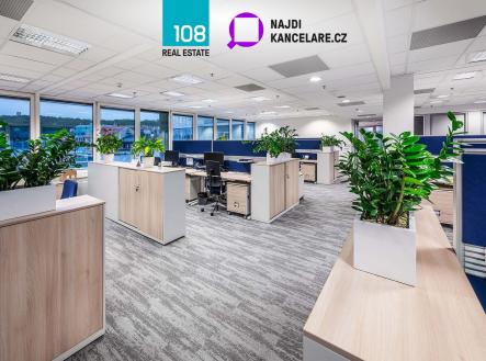 Pronájem - kanceláře, 578 m²