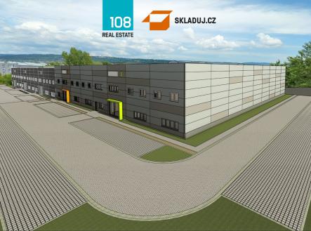 Průmyslový areál Olomouc, pronájem skladových prostor | Pronájem - komerční objekt, sklad, 1 500 m²