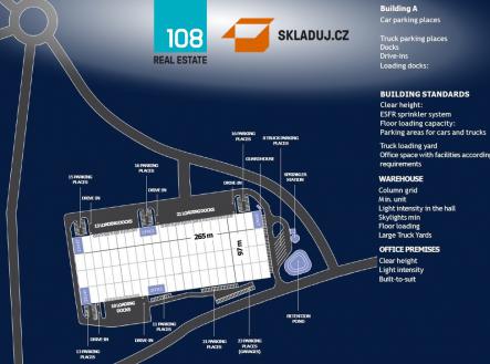 Průmyslový park Olomouc, pronájem skladových prostor | Pronájem - komerční objekt, sklad, 5 000 m²