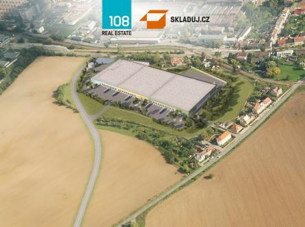 Průmyslový park Olomouc, pronájem skladových prostor | Pronájem - komerční objekt, sklad, 5 000 m²