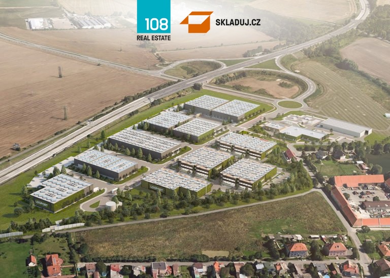 Industrial park Jinočany, pronájem skladových prostor