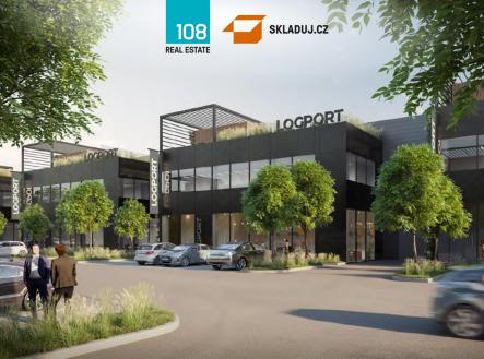 Industrial park Jinočany, pronájem skladových prostor | Pronájem - komerční objekt, sklad, 1 200 m²