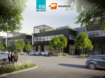 Industrial park Jinočany, pronájem skladových prostor | Pronájem - komerční objekt, sklad, 2 400 m²