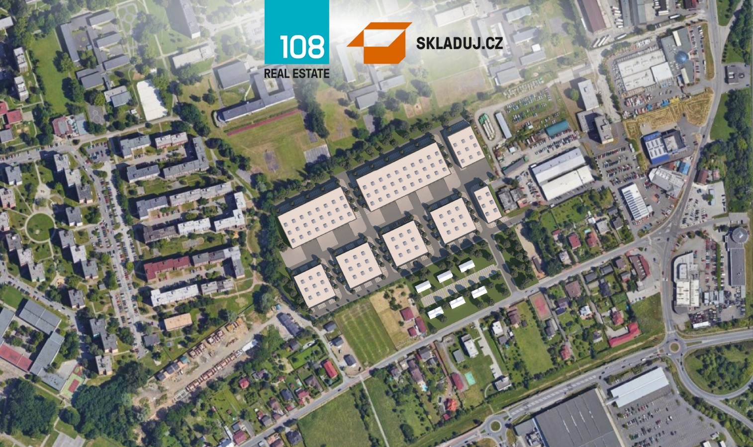 Průmyslový park Ostrava, pronájem skladových prostor