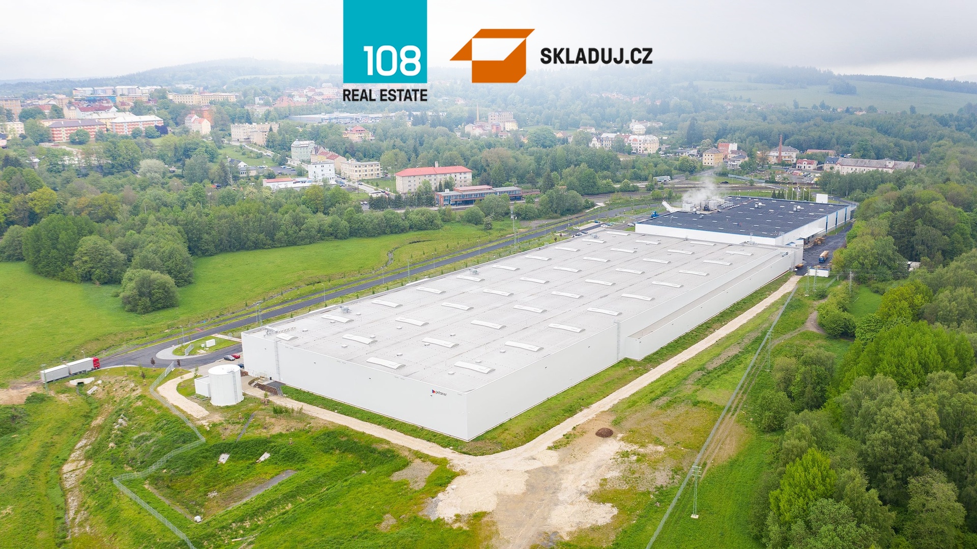 Industrial park Aš, pronájem skladových prostor