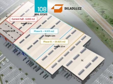 Průmyslový park Litovel, pronájem skladových prostor | Pronájem - komerční objekt, sklad, 3 300 m²