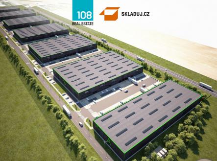 Průmyslový park Olomouc, pronájem skladových prostor | Pronájem - komerční objekt, sklad, 875 m²