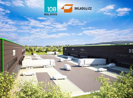 Průmyslový park Olomouc, pronájem skladových prostor | Pronájem - komerční objekt, sklad, 875 m²