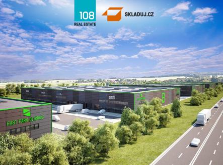 Průmyslový park Olomouc, pronájem skladových prostor | Pronájem - komerční objekt, sklad, 1 325 m²