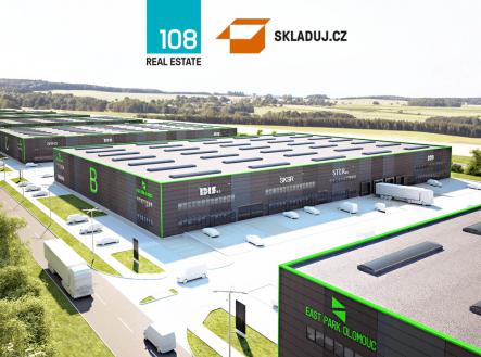 Průmyslový park Olomouc, pronájem skladových prostor | Pronájem - komerční objekt, sklad, 10 242 m²
