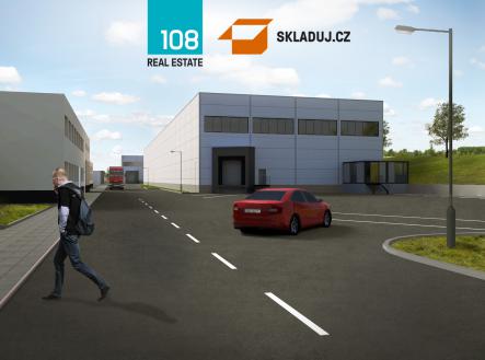 Průmyslový areál Rousínov, pronájem skladových prostor | Pronájem - komerční objekt, sklad, 1 400 m²