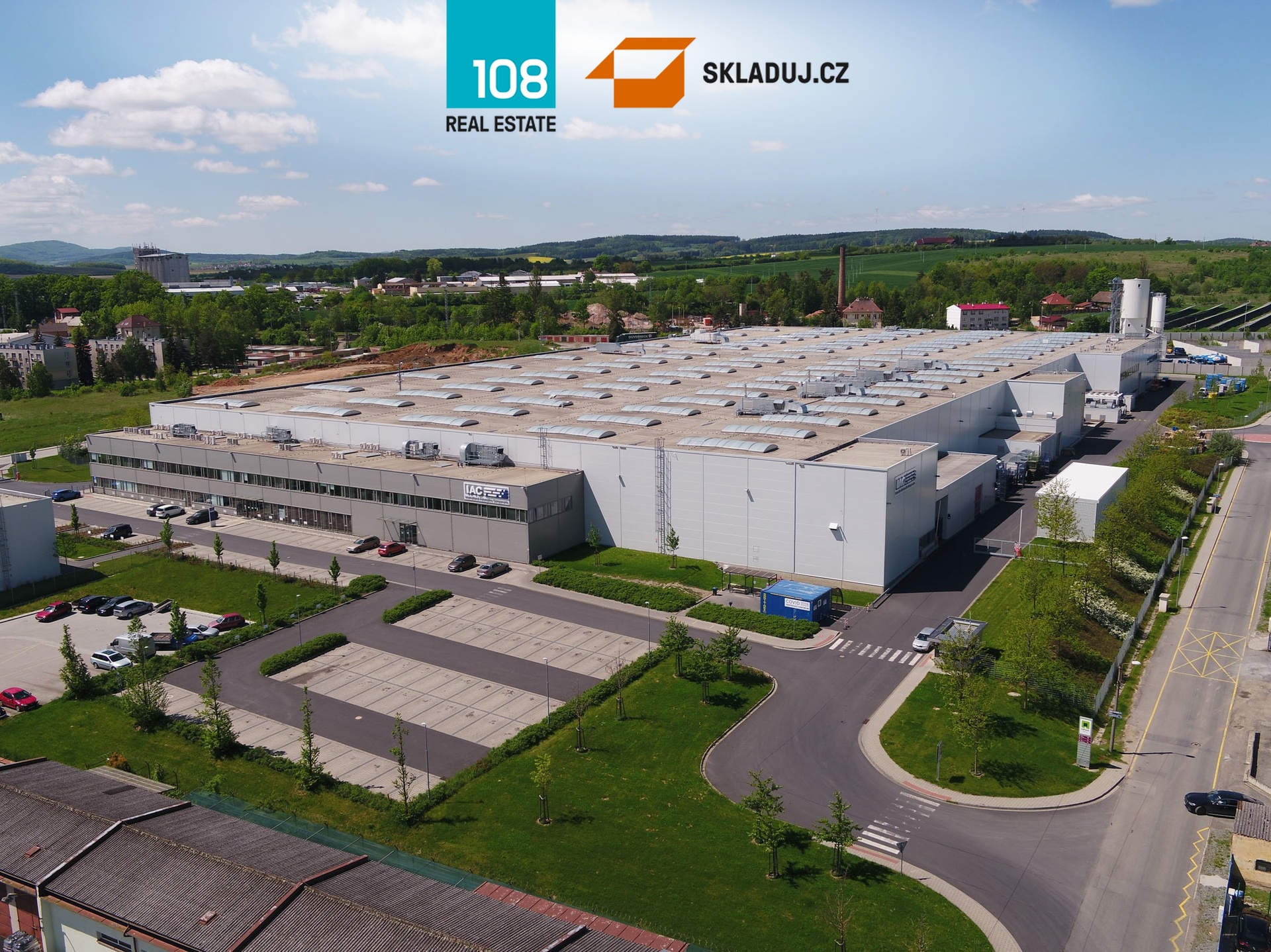 Industrial park Přeštice, pronájem skladových prostor