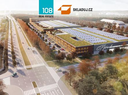 Industrial park Plzeň, pronájem skladových prostor | Pronájem - komerční objekt, sklad, 450 m²