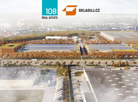 Industrial park Plzeň, pronájem skladových prostor | Pronájem - komerční objekt, sklad, 900 m²