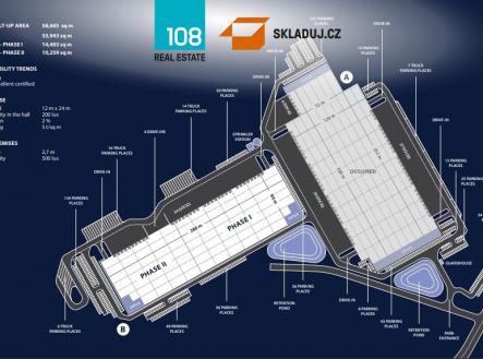 Průmyslový park Nýřany, pronájem skladových prostor | Pronájem - komerční objekt, sklad, 3 000 m²