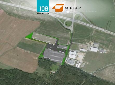 Industrial park Velká Bíteš, pronájem skladových prostor | Pronájem - komerční objekt, sklad, 31 381 m²