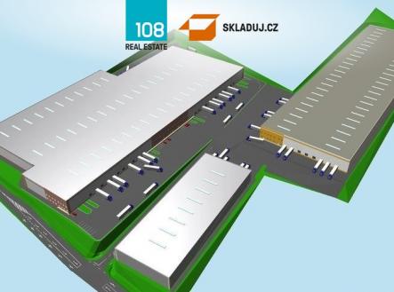 Industrial park Velká Bíteš, pronájem skladových prostor | Pronájem - komerční objekt, sklad, 31 381 m²