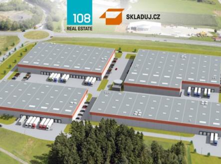 Průmyslový park Pelhřimov, pronájem skladových prostor | Pronájem - komerční objekt, sklad, 8 700 m²