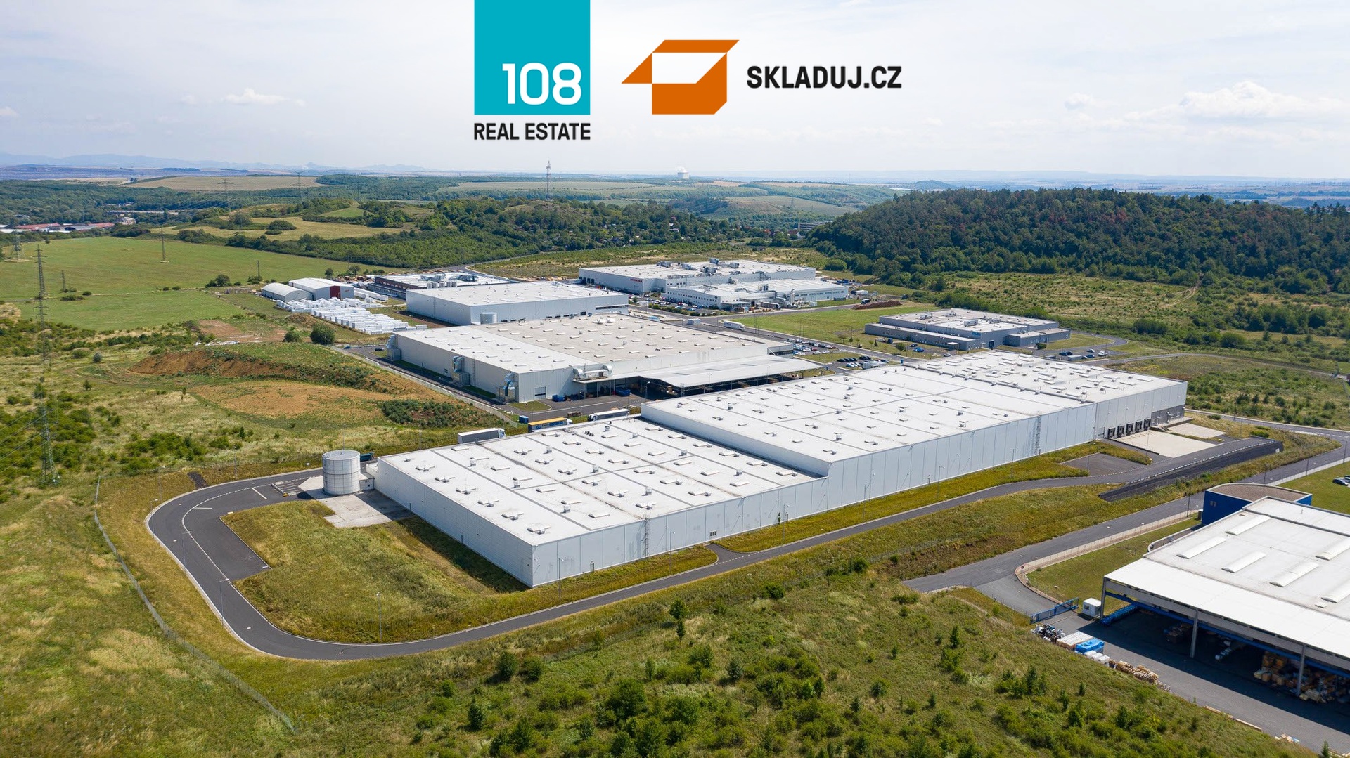 Industrial park Kadaň, pronájem skladových prostor