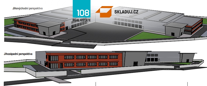 Industrial park Zápy, pronájem skladových prostor