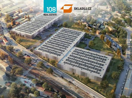 Průmyslový areál Ústí nad Labem, pronájem skladových prostor | Pronájem - komerční objekt, sklad, 7 000 m²