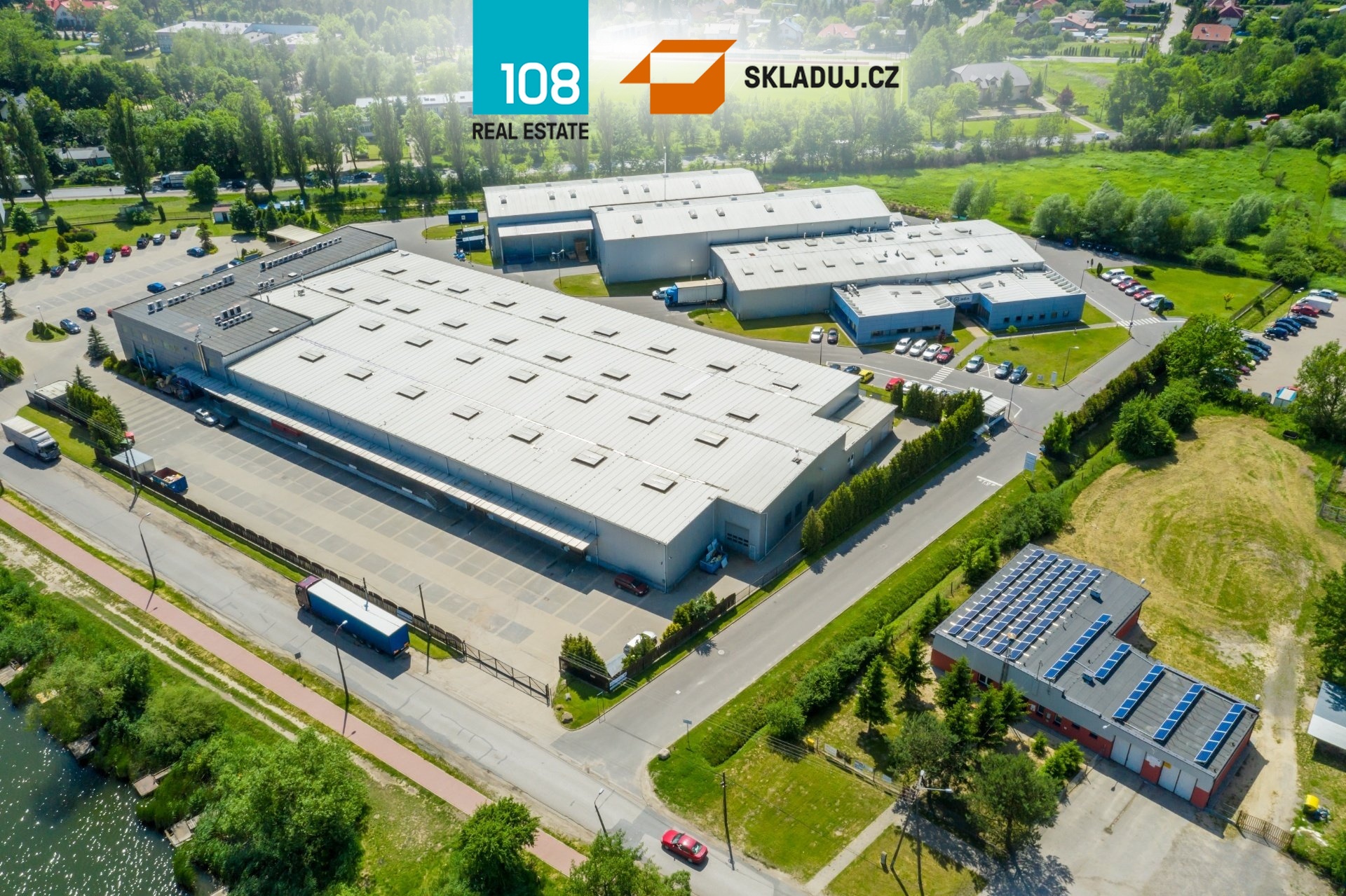 Industrial park Hradec Králové, pronájem skladových prostor