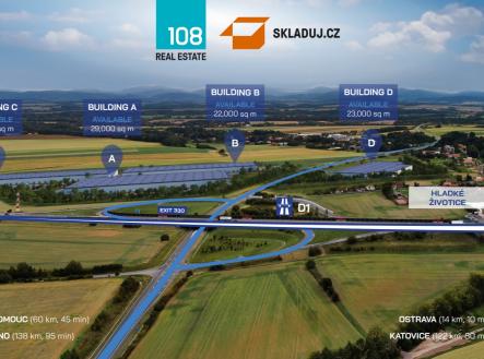 Industrial park Ostrava, pronájem skladových prostor | Pronájem - komerční objekt, sklad, 5 000 m²