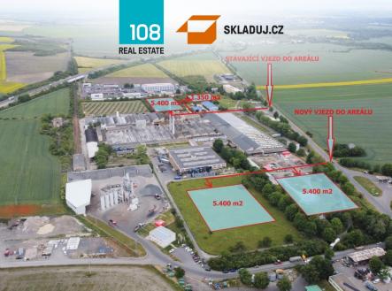 Průmyslový park Louny, pronájem skladových prostor | Pronájem - komerční objekt, sklad, 5 400 m²