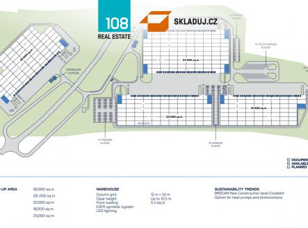 Industrial park Ostrava, pronájem skladových prostor | Pronájem - komerční objekt, sklad, 20 000 m²