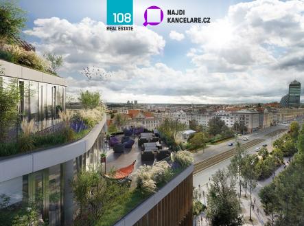 hagibor-02-vinohradska-praha-10-strasnice | Pronájem - kanceláře, 1 244 m²