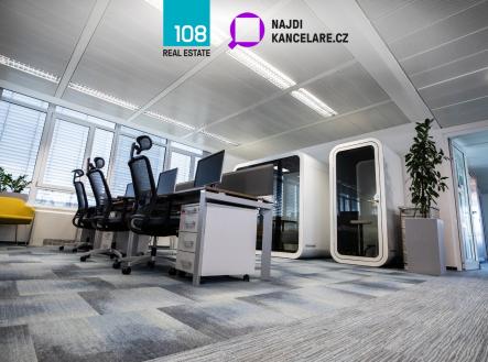 hadovka-office-park-evropska-praha-6-dejvice | Pronájem - kanceláře, 408 m²