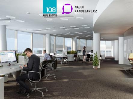 green-point-plzenska-praha-5-smichov | Pronájem - kanceláře, 387 m²